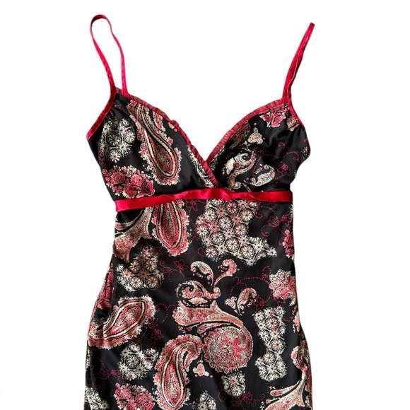 Y2K Milkmaid Style Lace Tie Back Dress size Medium - Picture 15 of 16